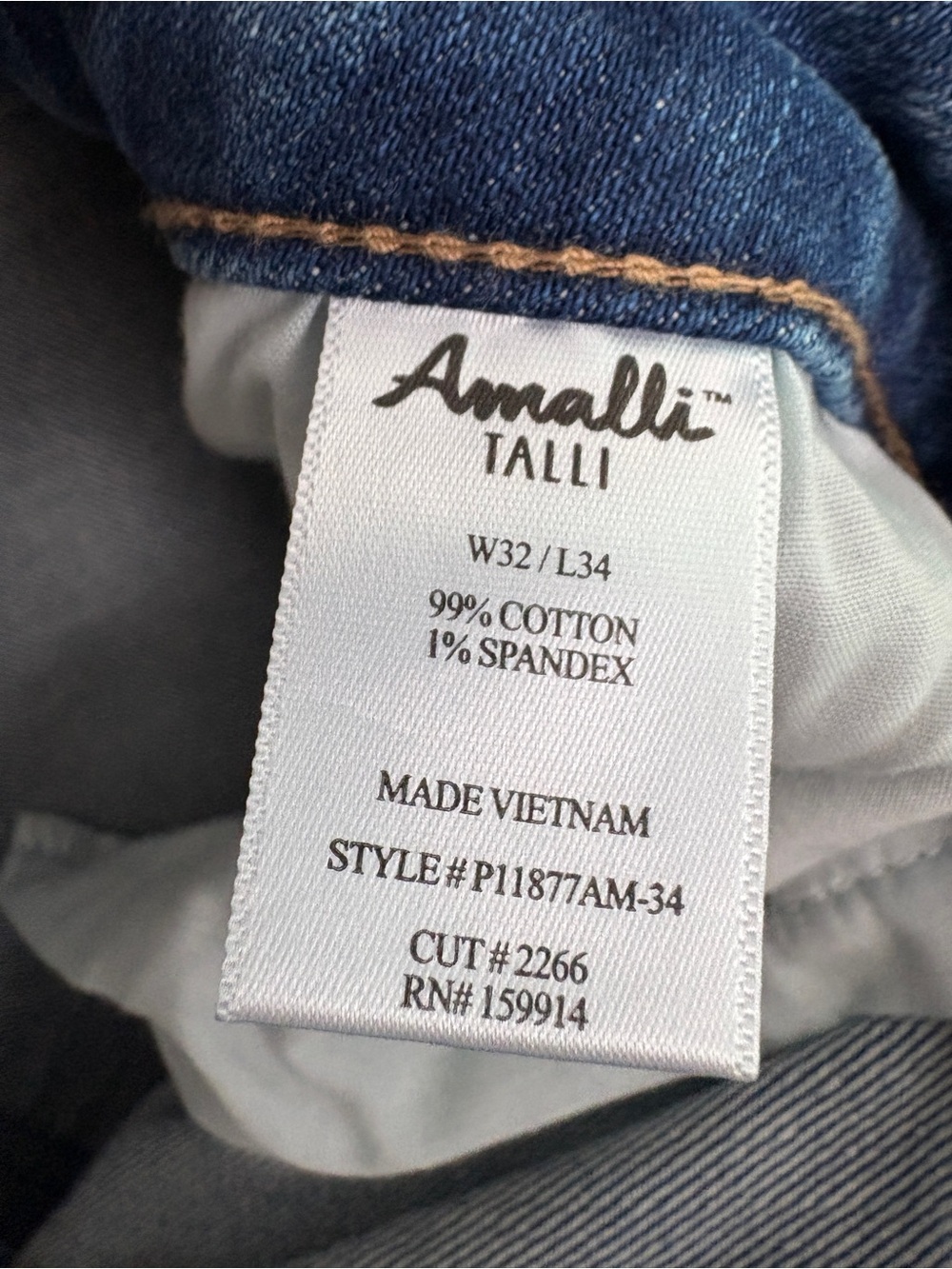 Amalli Talli NWT Women’s Finley Tall Wide Leg Jean - Sky Wash W32 / L34 - Picture 5 of 9